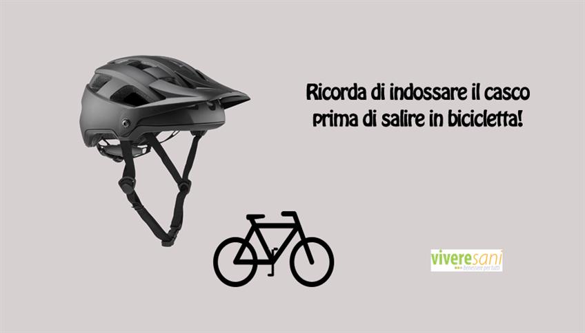 Casco per andare in bicicletta Casco per andare in bicicletta